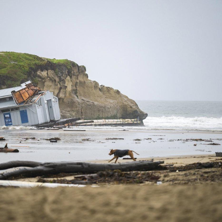 Hurricane-force winds bear down on California, latest in stretch of extreme weather